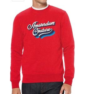 Scotch & Soda Amsterdam Couture Red Sweatshirt S